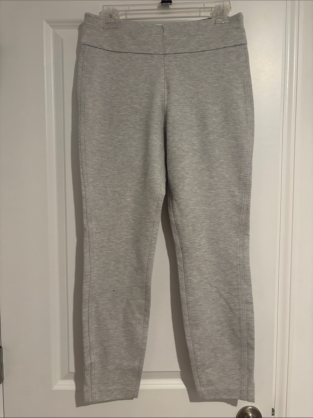 NWT Express Light Gray Skinny Ankle High Rise Pull On